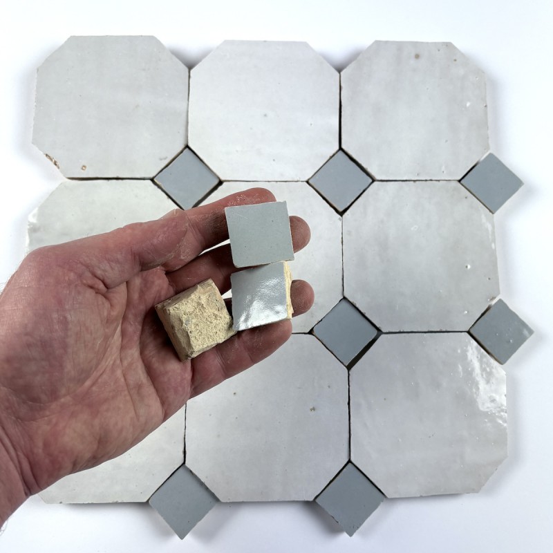 Ośmiokątne Płytki Zellige Mozaika - 1 m2