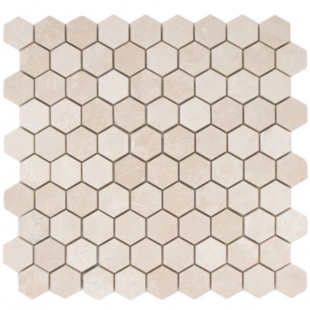 Sześciokątna Mozaika Marmurowa Bottocino