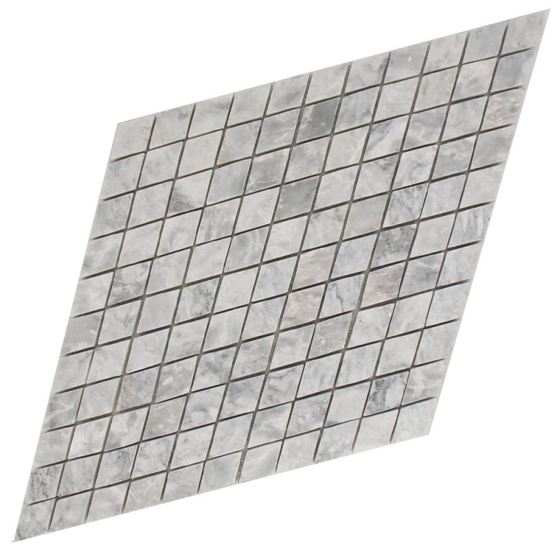 Mozaika Marmurowa Diamond Silver Shadow Grey