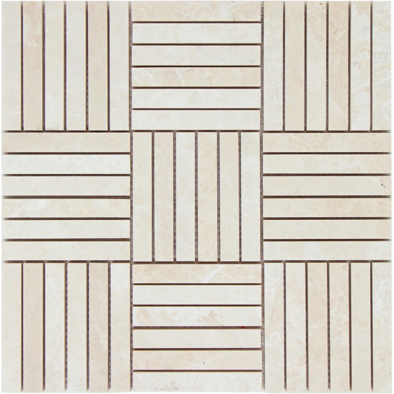 Mozaika Marmurowa KitKat Block Bottocino