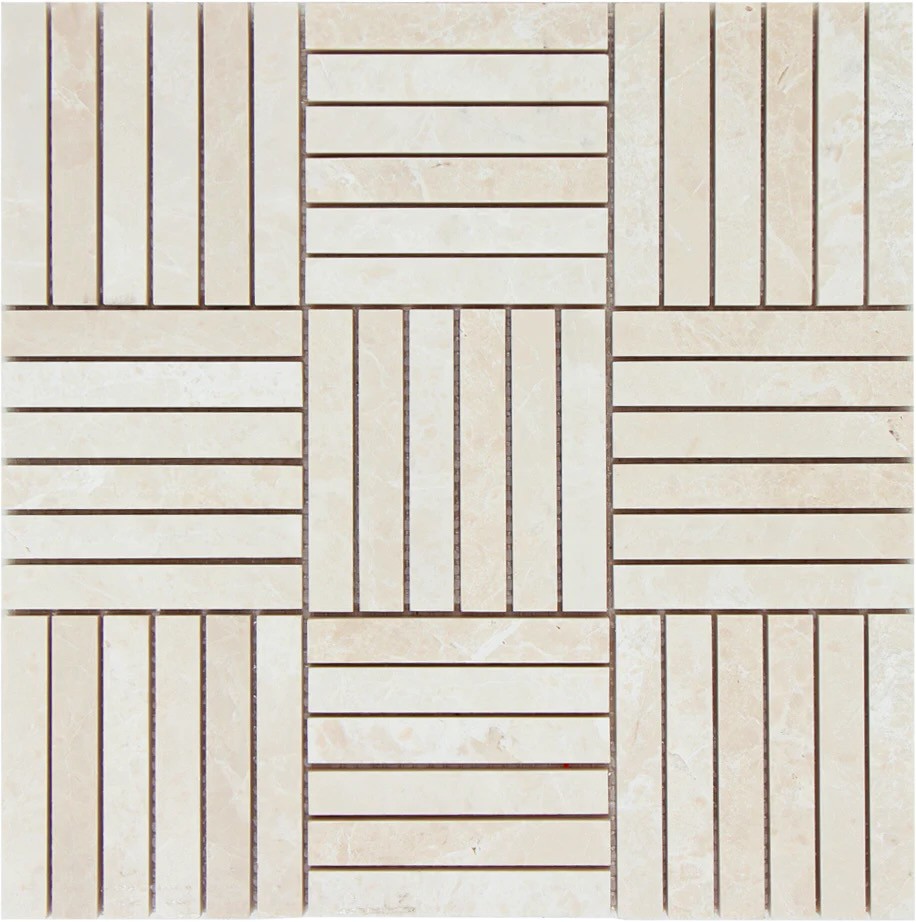 Mozaika Marmurowa KitKat Block Bottocino