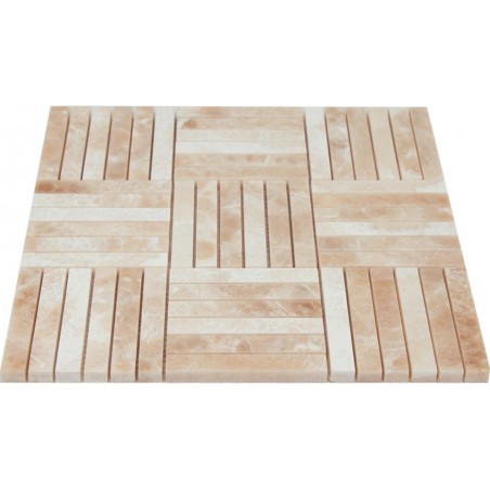 Mozaika Marmurowa KitKat Block Crema Onyx