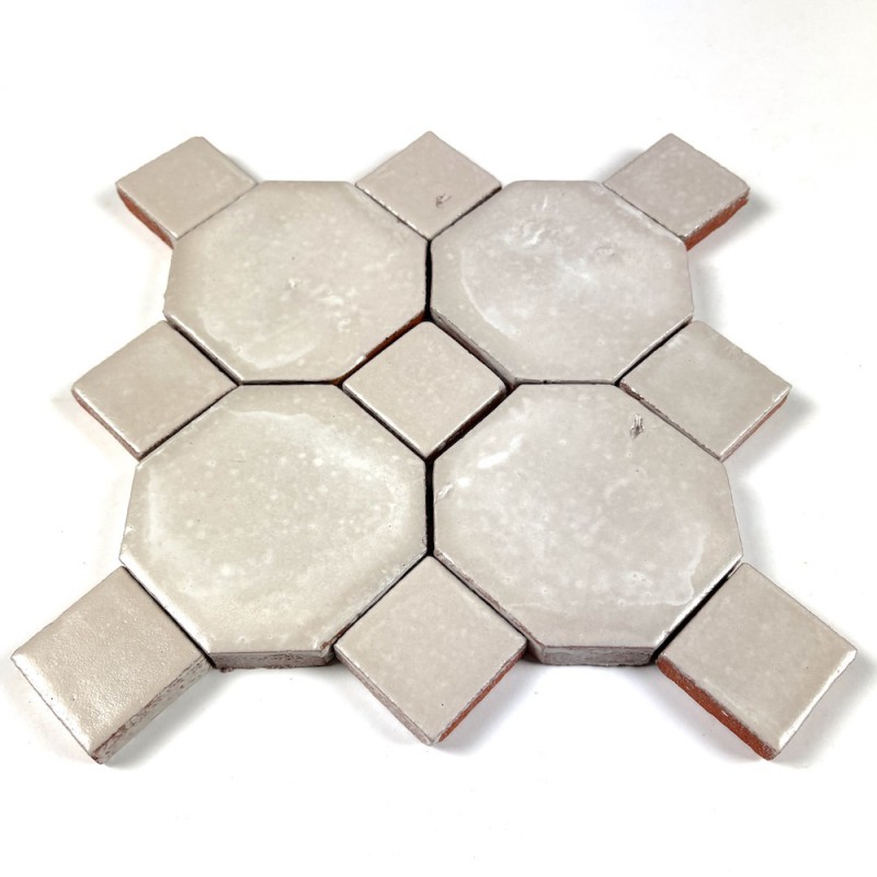 Płytki Ośmiokątne Azulejo 10x10 Beige Matt