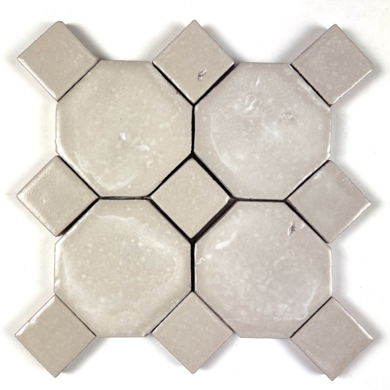 Płytki Ośmiokątne Azulejo 10x10 Beige Matt