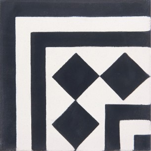 Płytki cementowe nr N28 - narożnik - 1 szt.