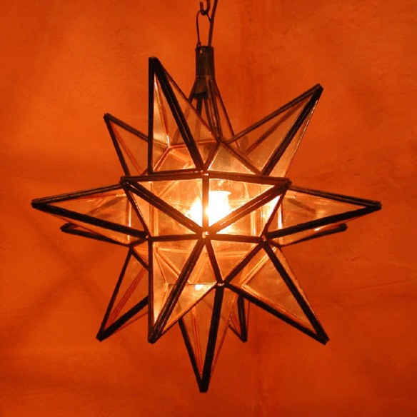 Marokańska lampa / gwiazda...