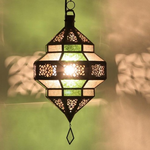 Lampa arabska MAHA zielona