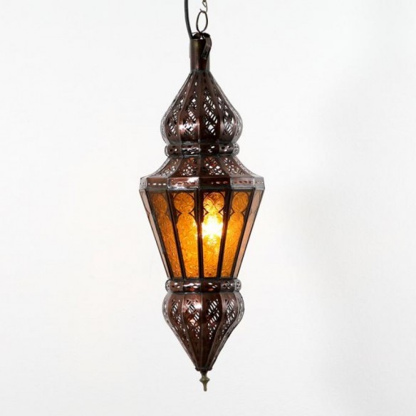 Lampa z Maroka NURA żółta