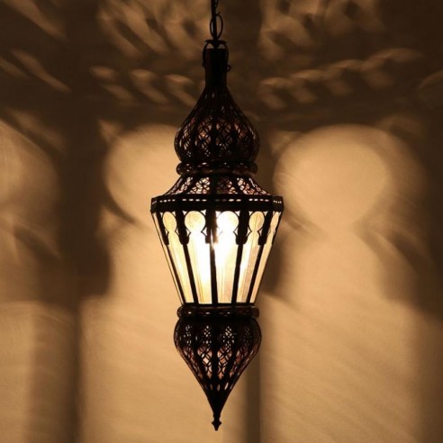 Lampa z Maroka NURA transparent