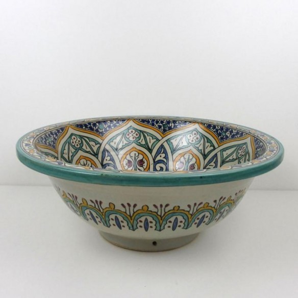 Arabska umywalka ceramiczna FES 15