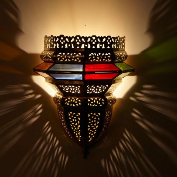 Arabska lampa mosiężna GHADA