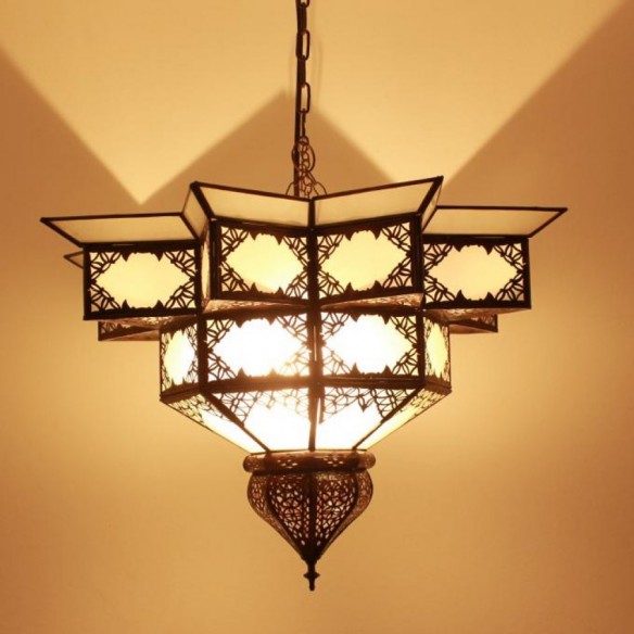 Orientalna lampa z Maroka HALA mała