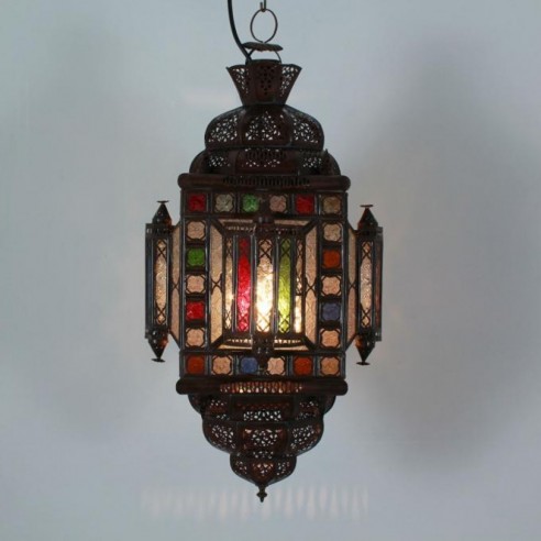 Lampa orientalna z Maroka LUXOR duża