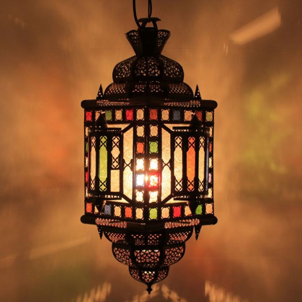 Lampa orientalna z Maroka LUXOR duża