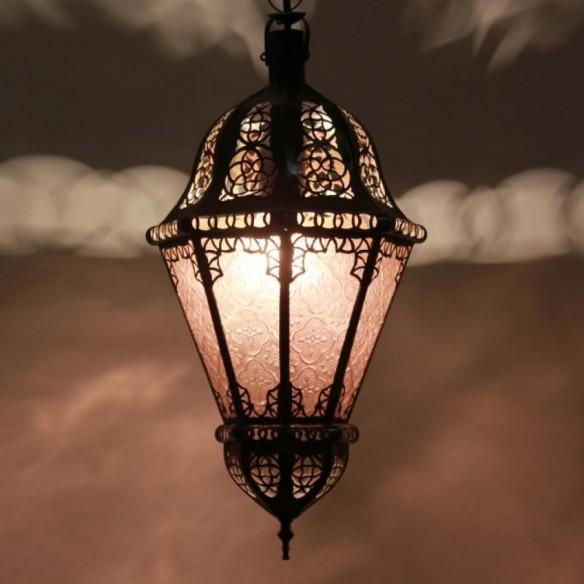 Arabska lampa sufitowa SALMA AMBAR