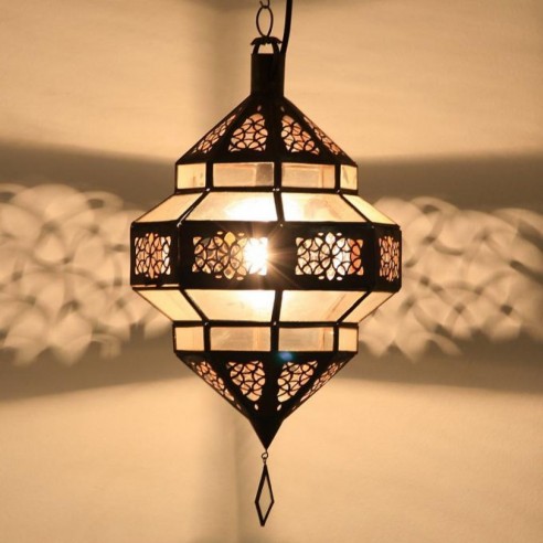 Orientalna lampa MAHA transparentna