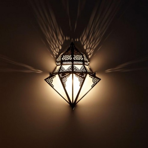 Orientalna lampa ścienna RUHI