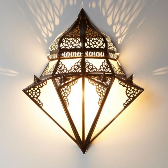Orientalna lampa ścienna RUHI