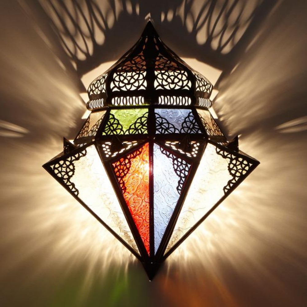 Orientalna lampa ścienna JAWHAR