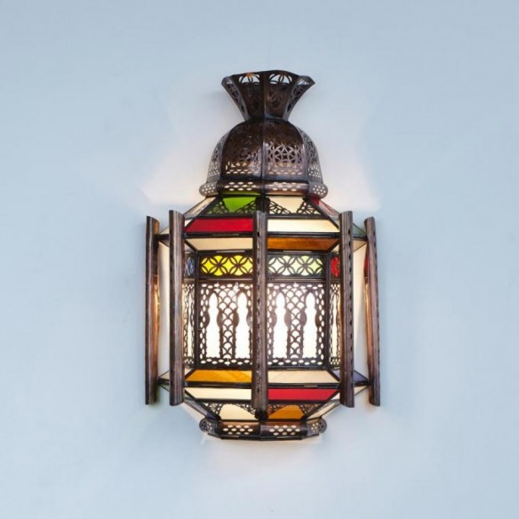 Orientalna lampa ścienna IMAD
