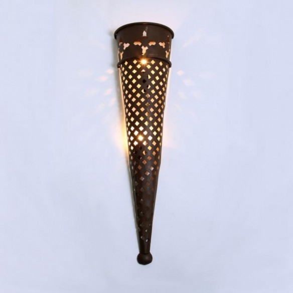 Orientalna żelazna lampa ścienna EWL39