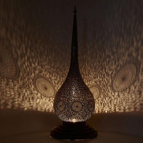 Mosiężna lampa THANAA