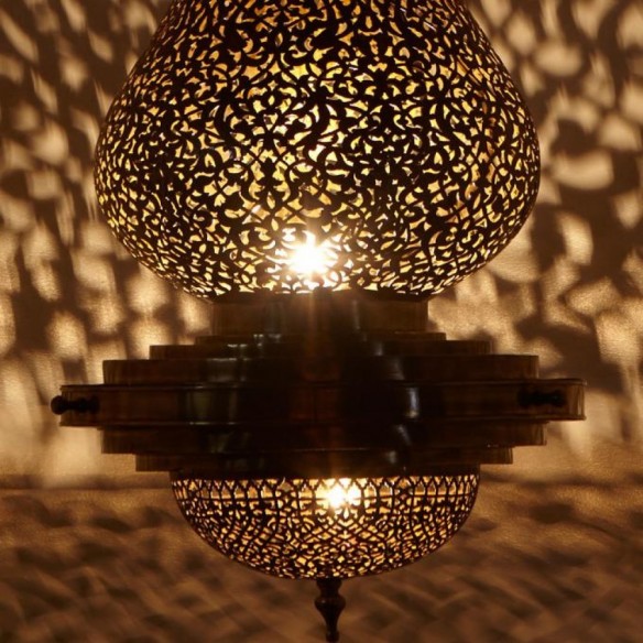 Mosiężna lampa ULFAH
