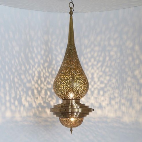 Mosiężna lampa ULFAH