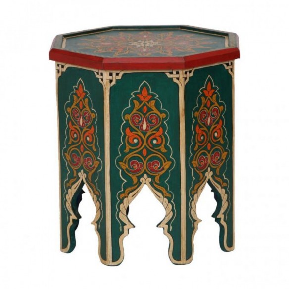 Marokański drewniany stolik...