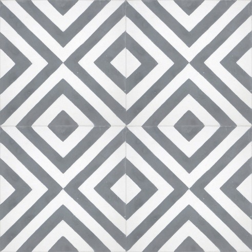 Biało szare płytki cementowe 3072