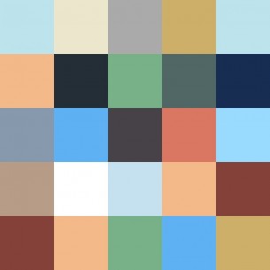 Płytki cementowe PATCHWORK jednobarwne - 0,48 m2