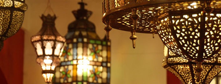 Orientalne lampy z Maroka | domRustykalny.pl